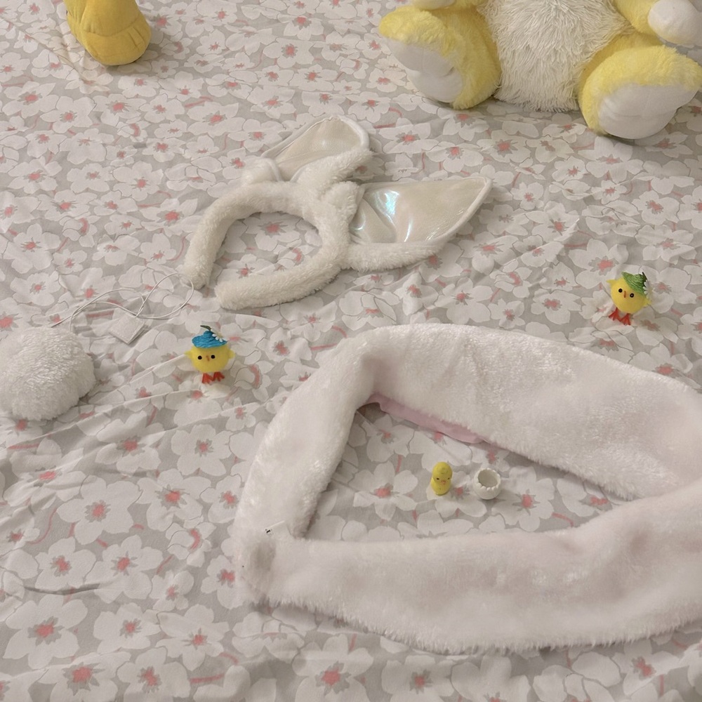 Adorable 3-piece bunny costume